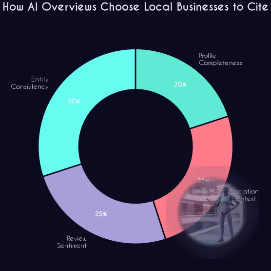 How AI Overviews Choose Local Businesses to Cite