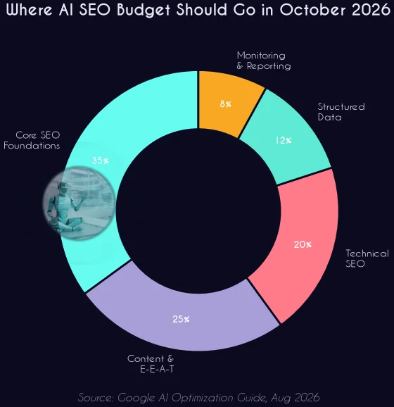 AI SEO Budget Allocation October 2026