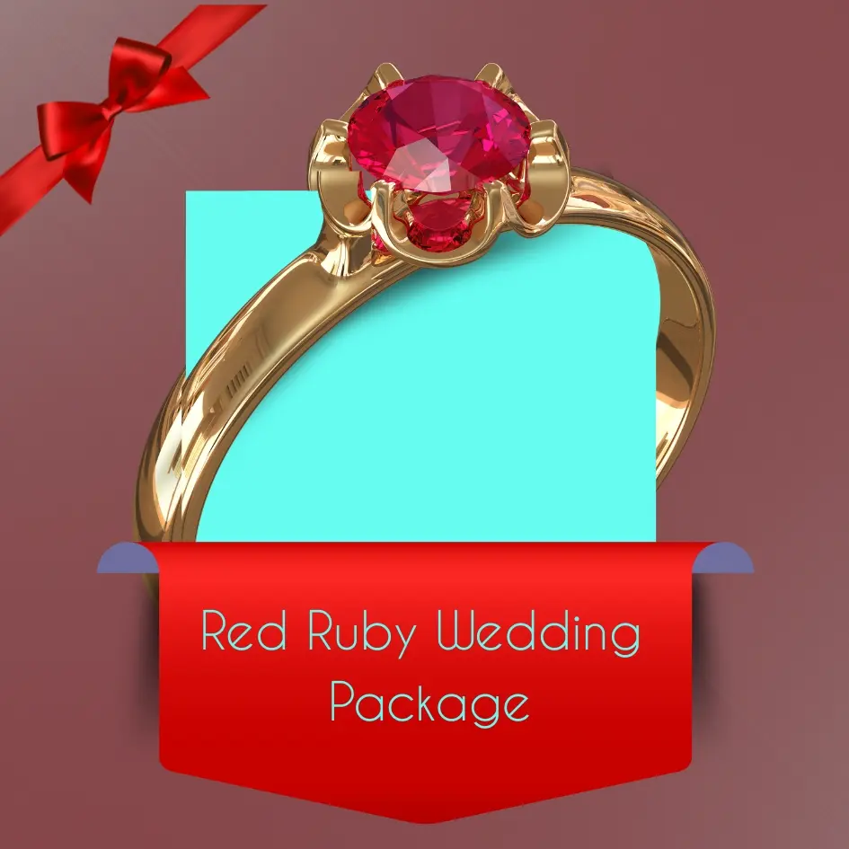 Red Ruby Wedding Package